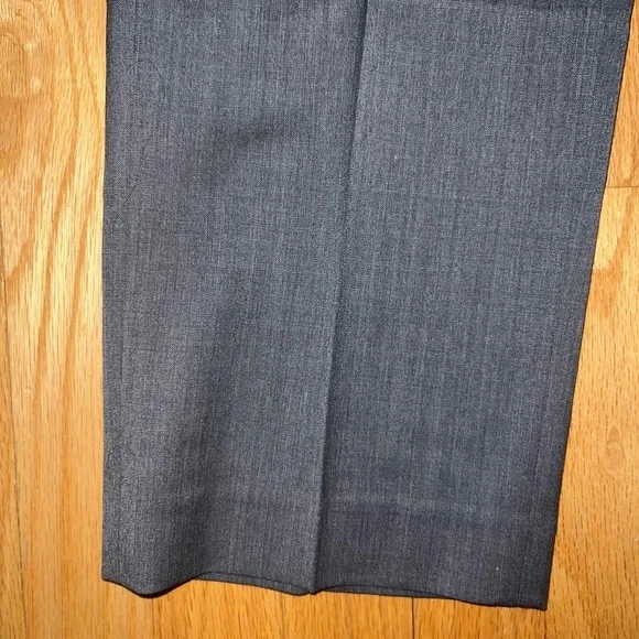 NWT - JB Britches Wool Blend Dress Pants Mens Grey Straight Slacks - Picture 9 of 16